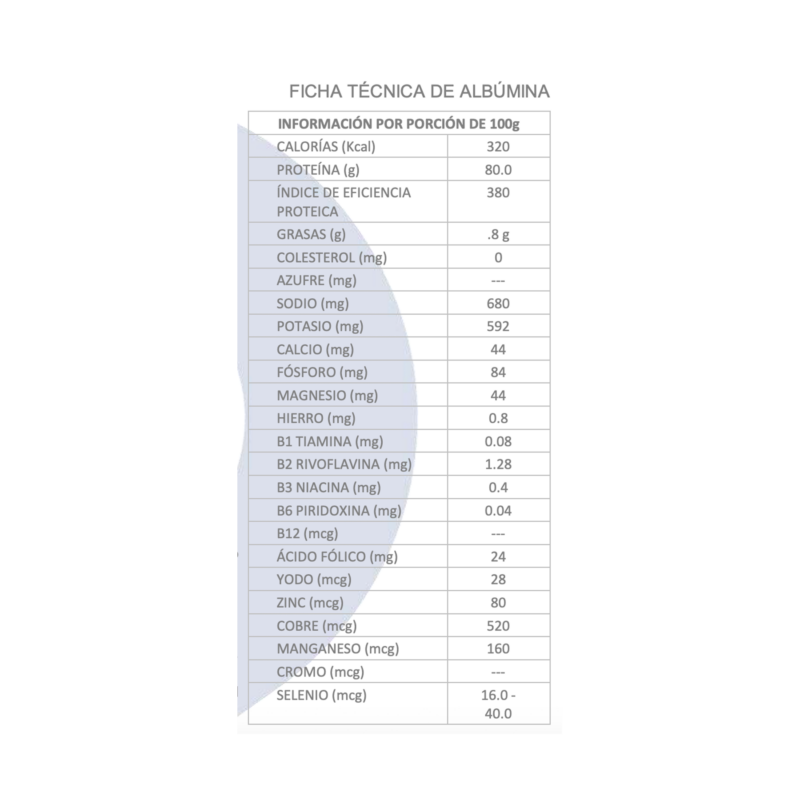 ALBUMINA/HEMPROT NATURAL - Imagen 2