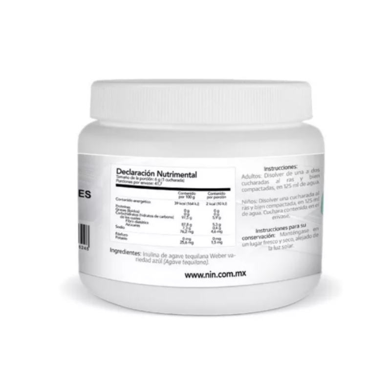Inulina de agave nin 250g - Imagen 2