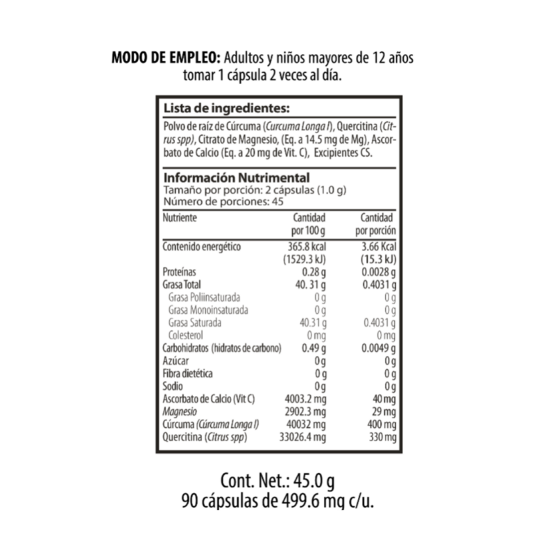 Curcetin - Imagen 2