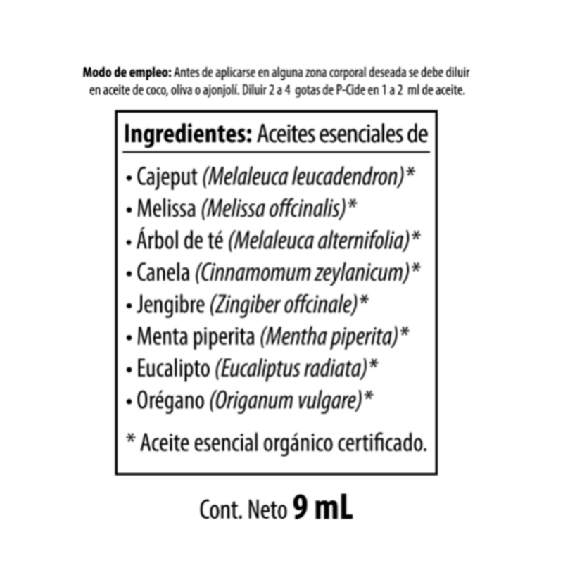 V-CIDE X 9 mL (ACEITES ESENCIALES) - Imagen 2