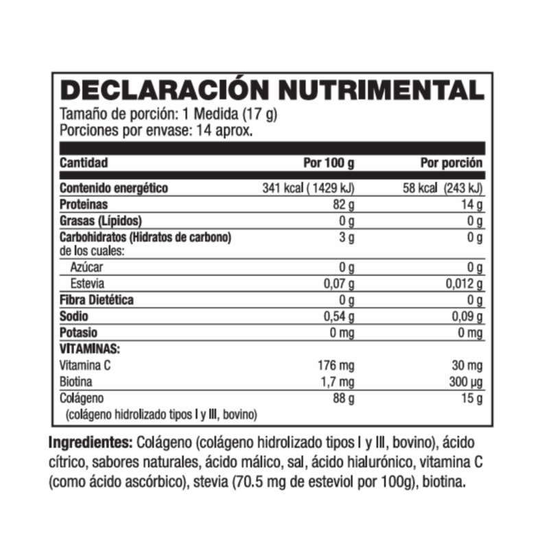 COLLAGEN (14 PORCIONES) - Imagen 2