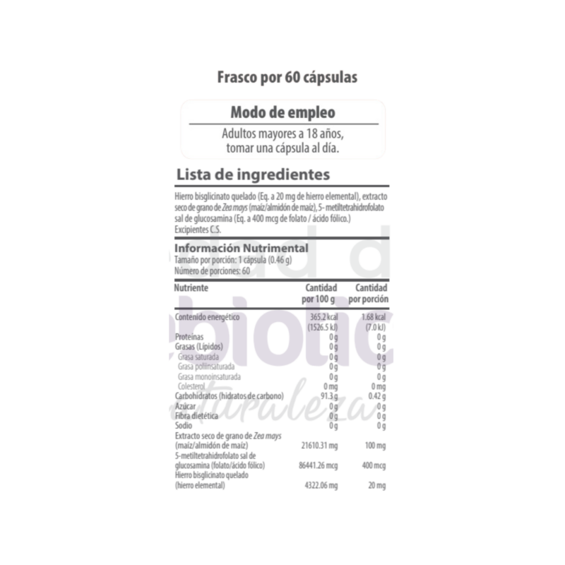 JEMOGEST, FRASCO 60 CAPS - Imagen 2