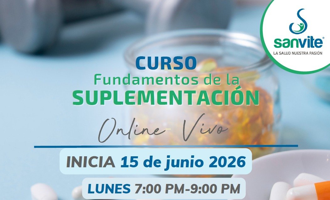Curso Fundamentos de la Suplementación Clínica y Deportiva 2026